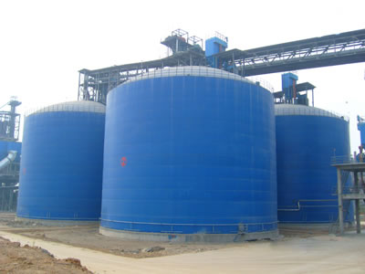 高平水泥钢板库改造