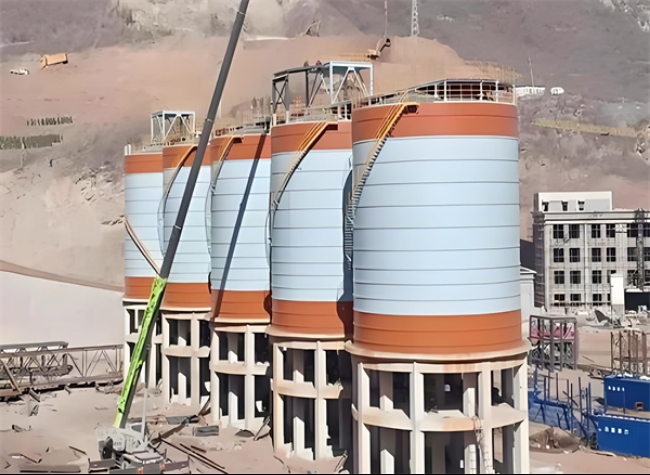 高平高架钢板仓